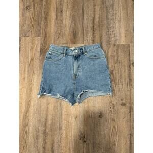 Everlane Women’s The Way High Denim Short Size 26